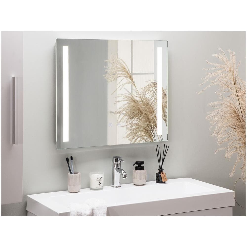 Specchio A Led Da Parete 60 X 70 Cm Lirac - Foto 1