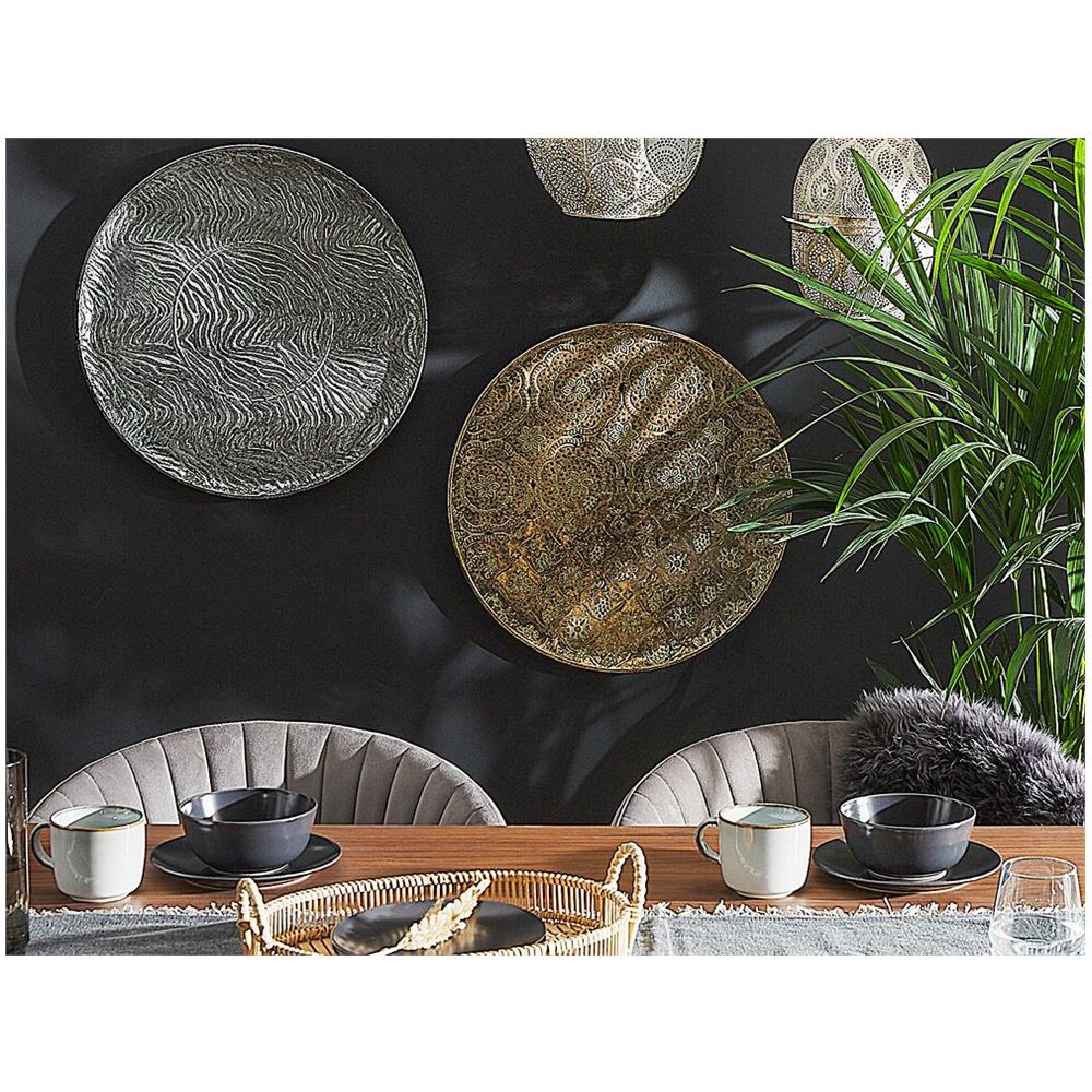 Vassoio Decorativo Color Oro Kitnos - Foto 2