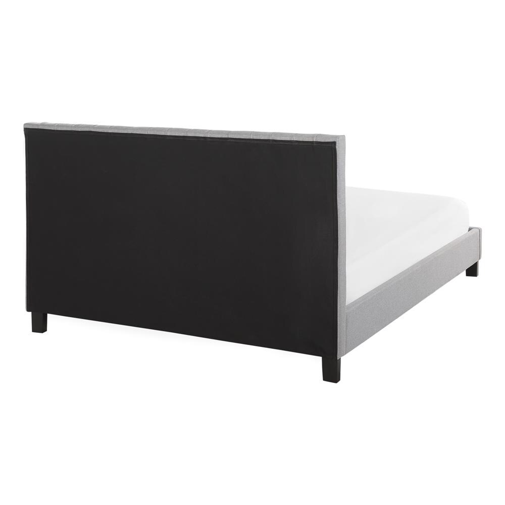 Letto Una Piazza E Mezza 140 X 200 Cm Grigio Chiaro Poitiers - Foto 2