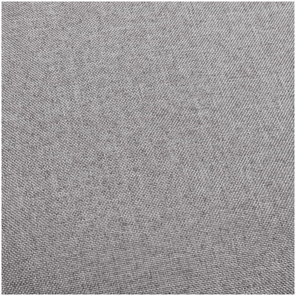 Sedia Da Bar Grigio Chiaro In Tessuto - Foto 2