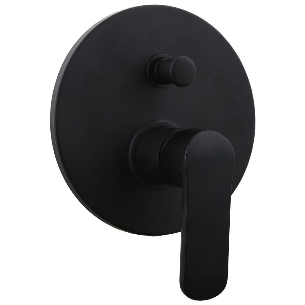 Miscelatore Doccia Parete Puma Incasso Con Deviatore Ottone Colore Nero Opaco - Foto 1