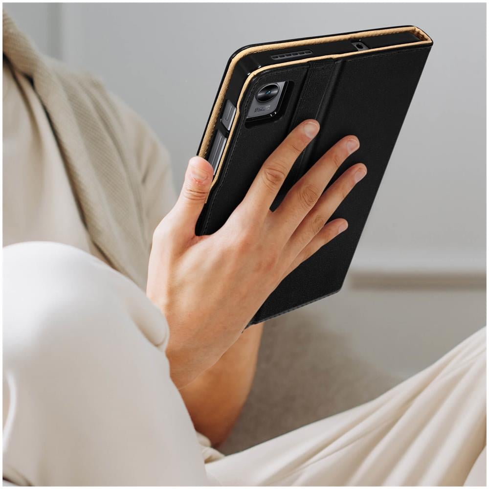 Custodia Realme Pad Mini Portadocumenti Funzione Supporto Nera - Foto 5