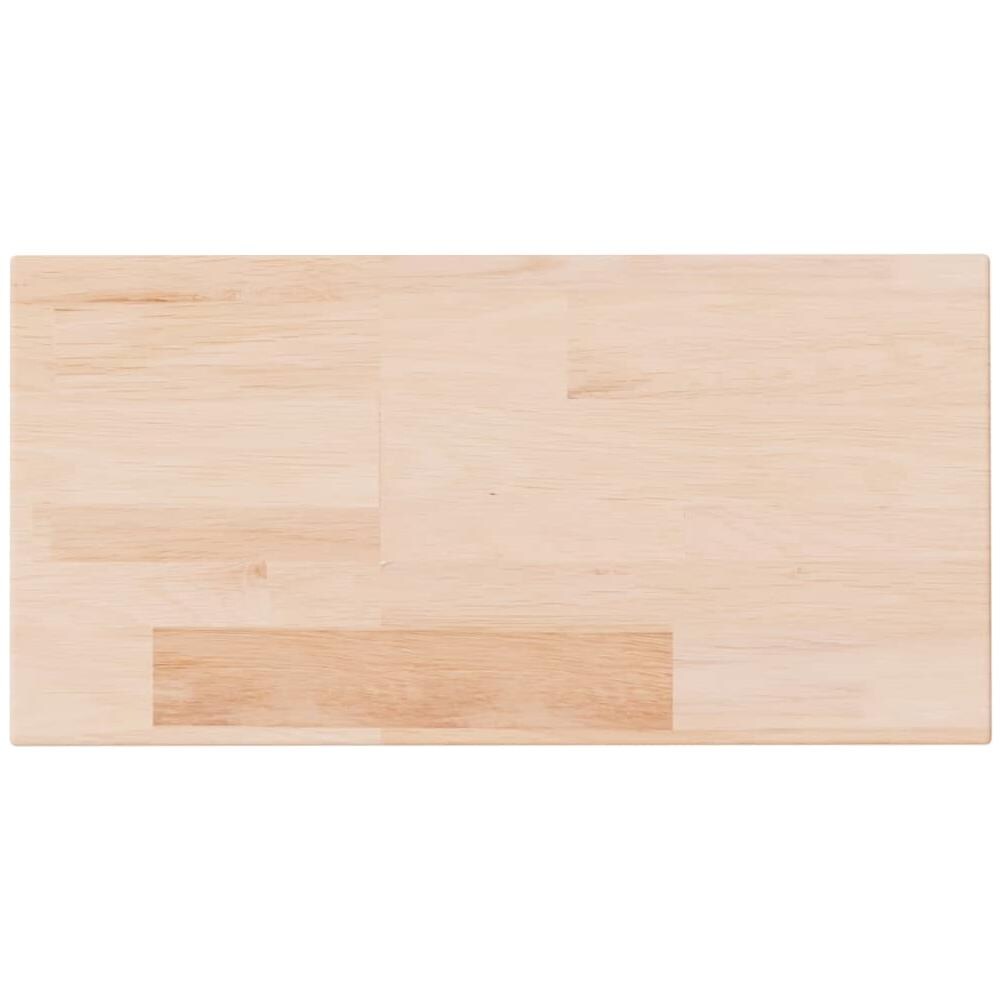 Ripiano 40x20x4 Cm Legno Massello Di Rovere Non Trattato - Foto 2