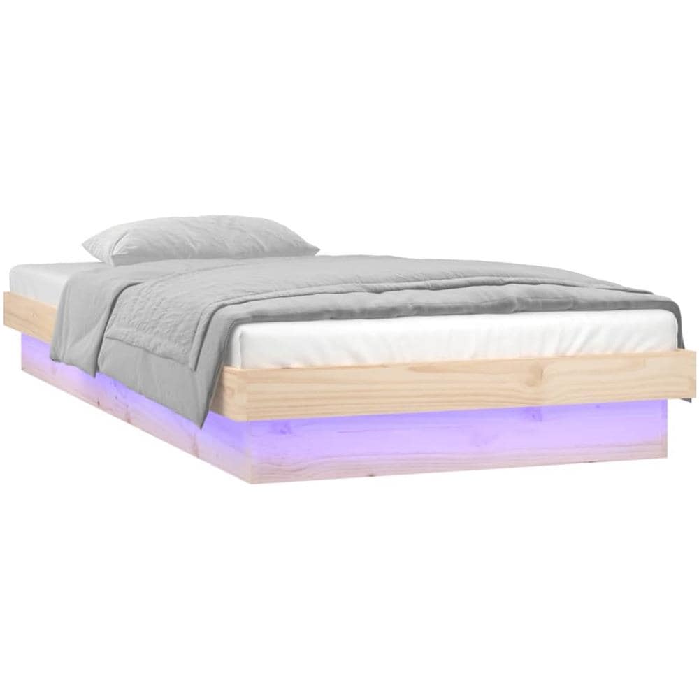 Giroletto con LED 75x190 cm Small Single in Legno Massello - Foto 2