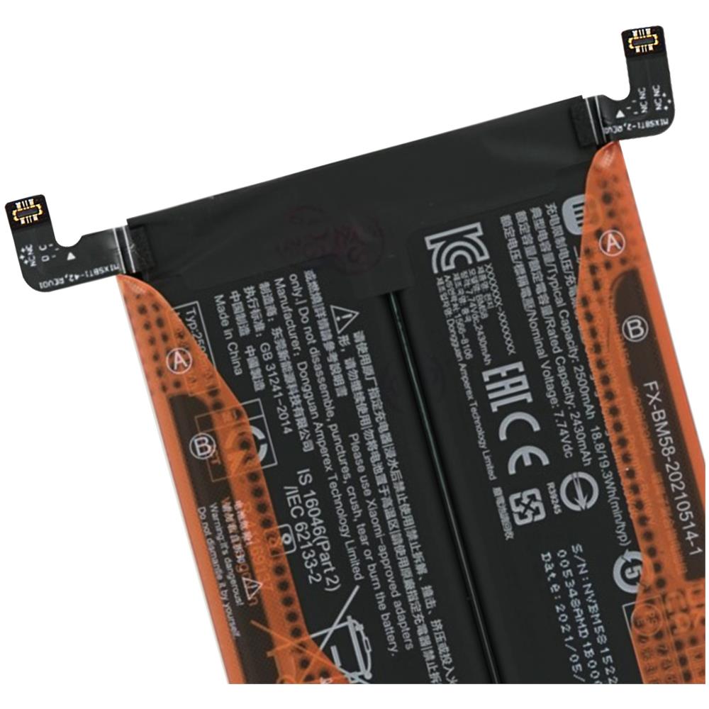 Batteria Interna 11t Pro 2500mah Originale Bm58 - Foto 2