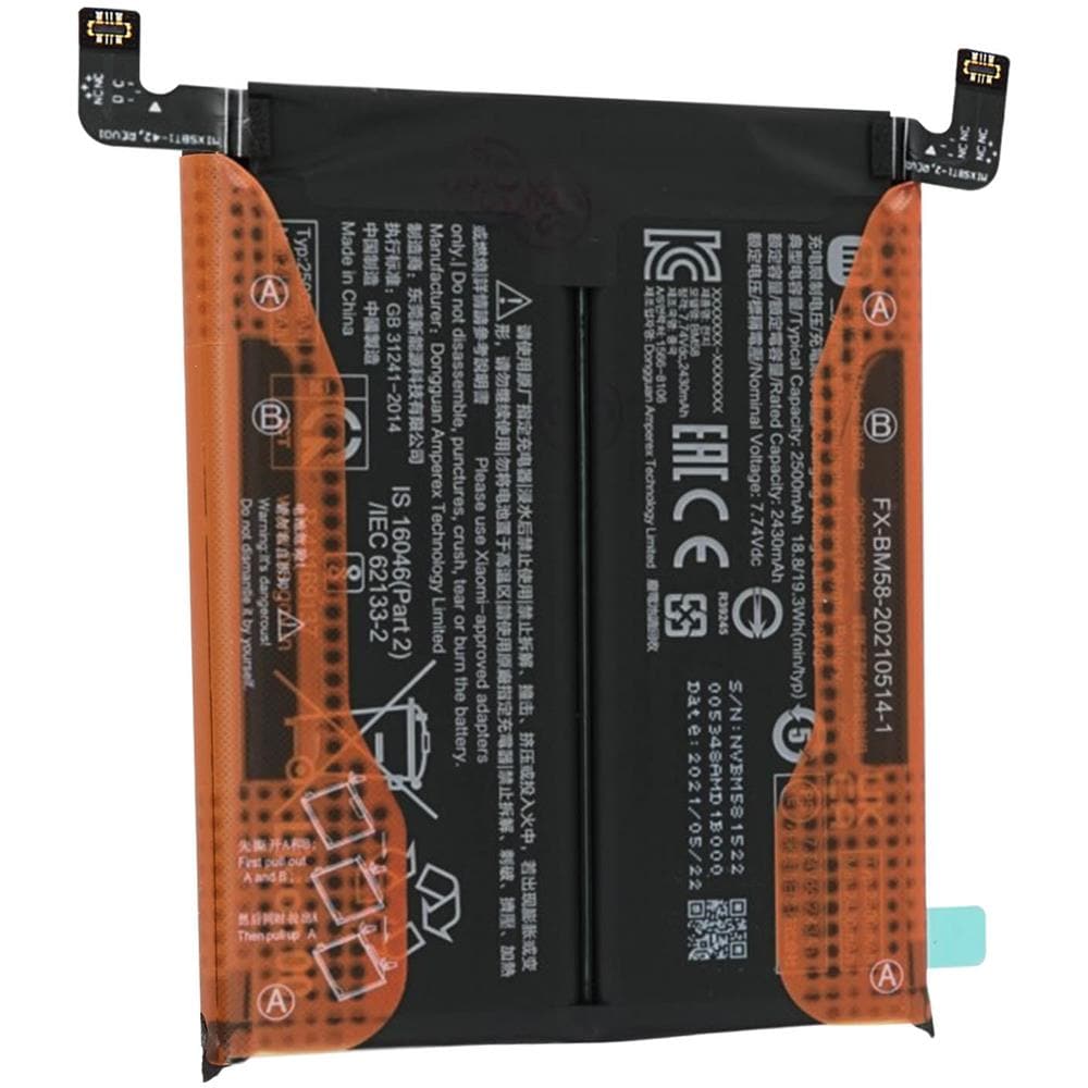 Batteria Interna 11t Pro 2500mah Originale Bm58 - Foto 1