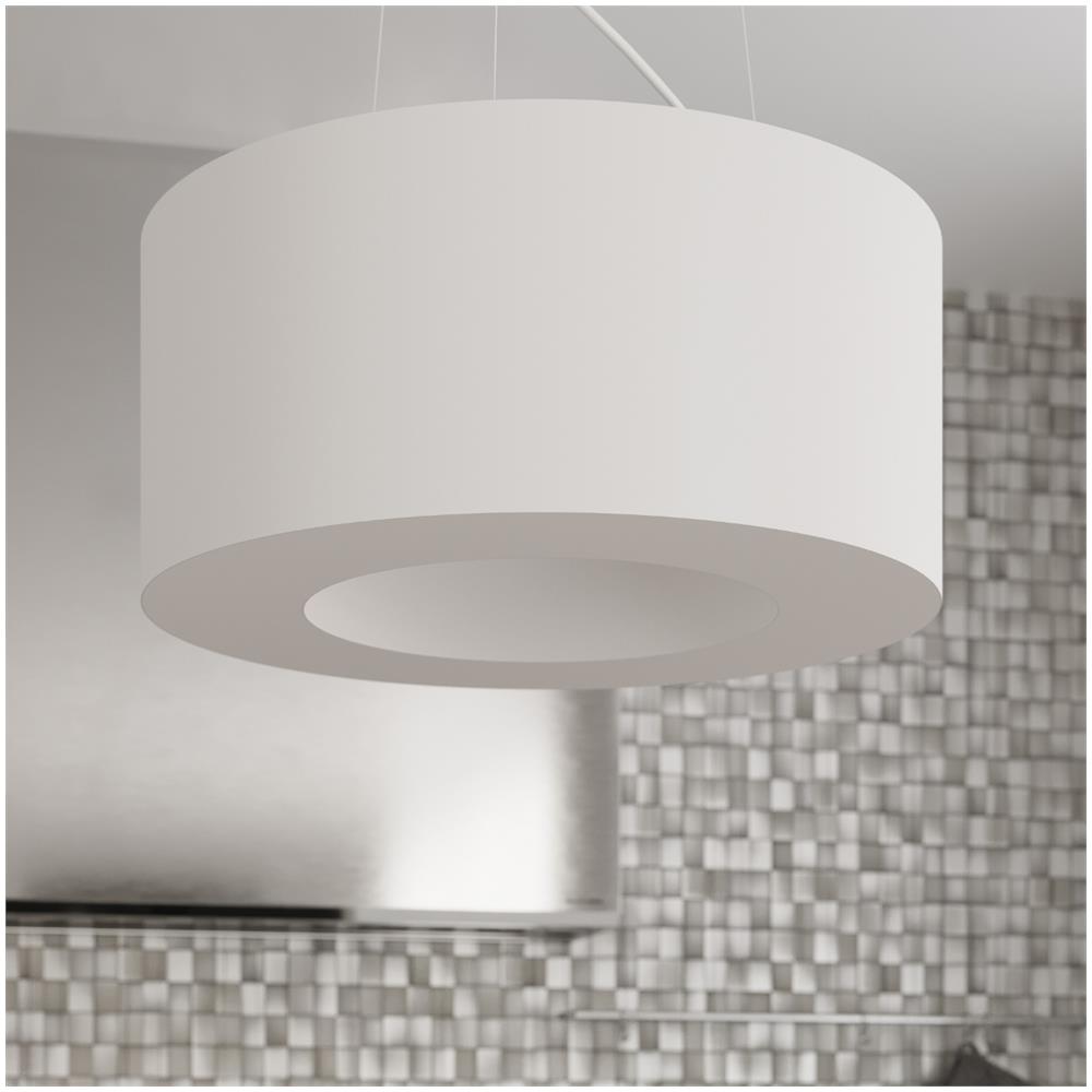 Lampadario Saturno 90 Bianco Sl. 0795 - Minimalista Lampadari Bianco 112x90x90 Cm - Foto 1