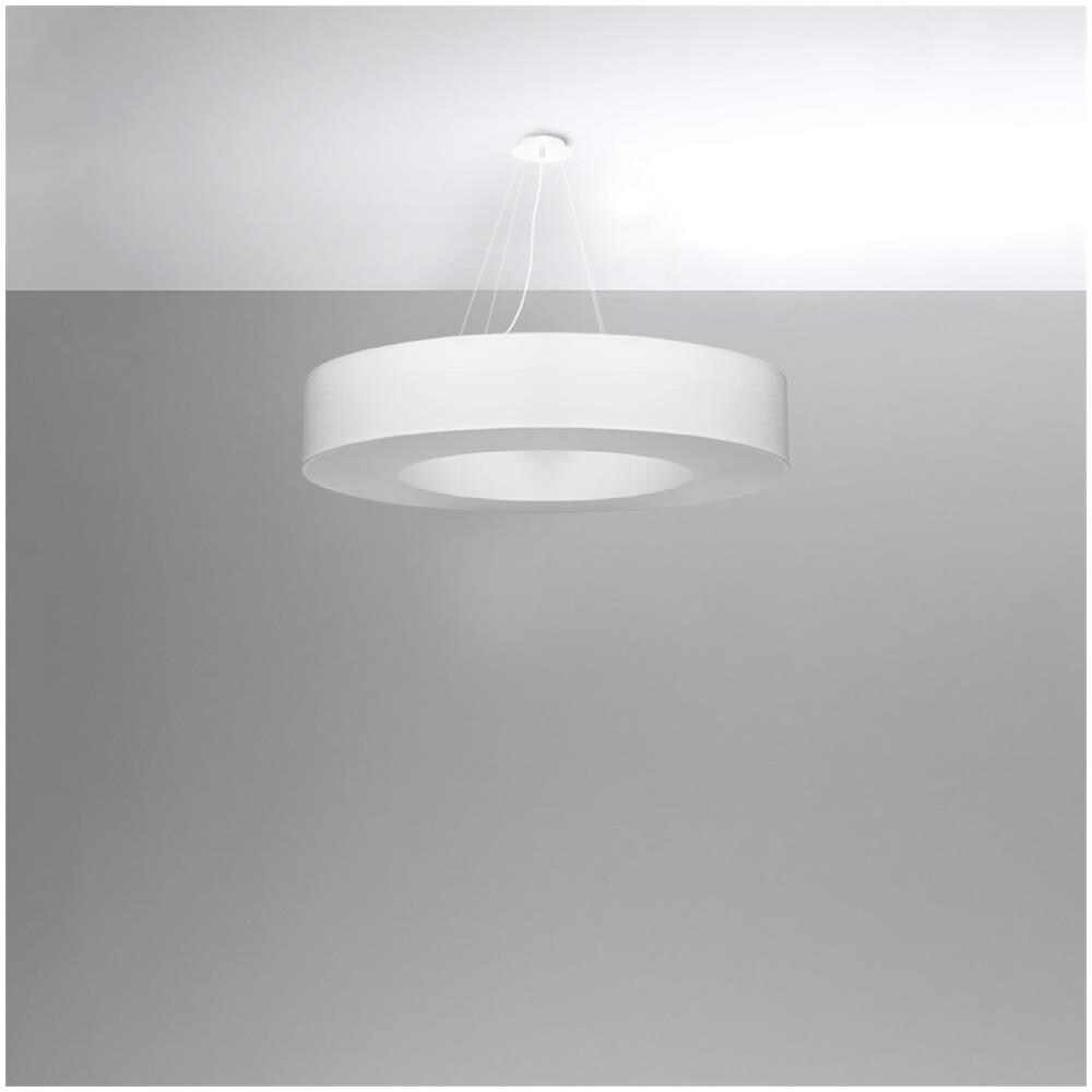 Lampadario Saturno 90 Bianco Sl. 0795 - Minimalista Lampadari Bianco 112x90x90 Cm - Foto 2