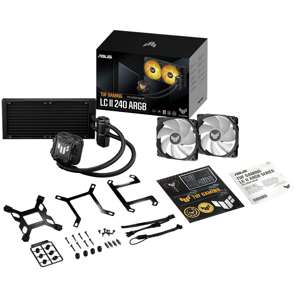 Dissipatore CPU a Liquido TUF GAMING LC II 240 ARGB per Socket Intel LGA 1150/1151/1155/1200/1700 e Socket AMD AM4/AM5 - Foto 6