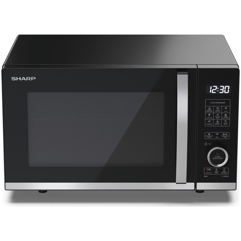 YC-QG204AE-B forno a microonde Superficie piana Microonde con grill 20 L 800 W Nero - Foto 2