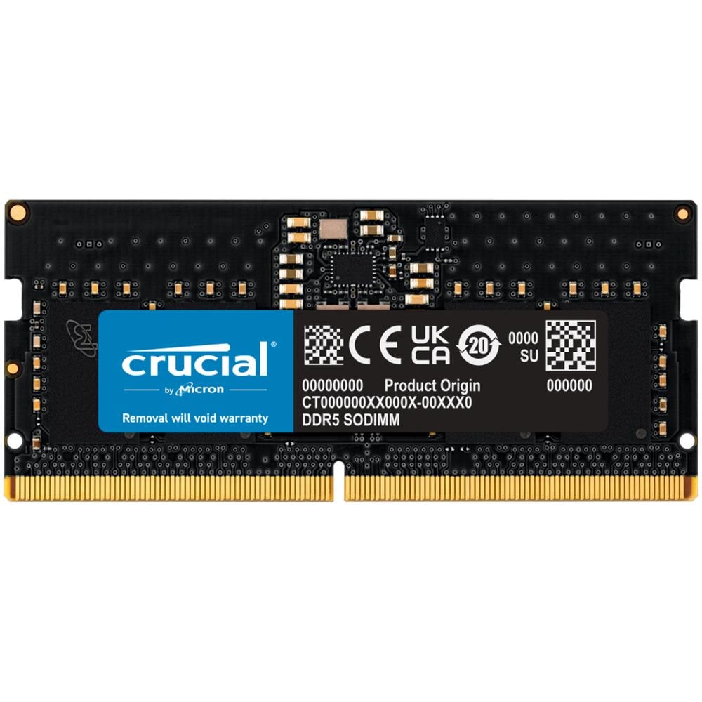 Memoria SoDimmBallistix 8 GB (1x8 GB) DDR5 5600 MHz CL 46 Colore Nero - Foto 1