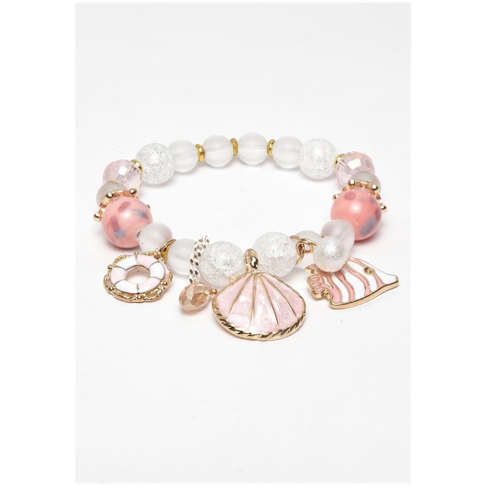 Bracciale Boho con Perline a Seme di Conchiglia - Foto 1