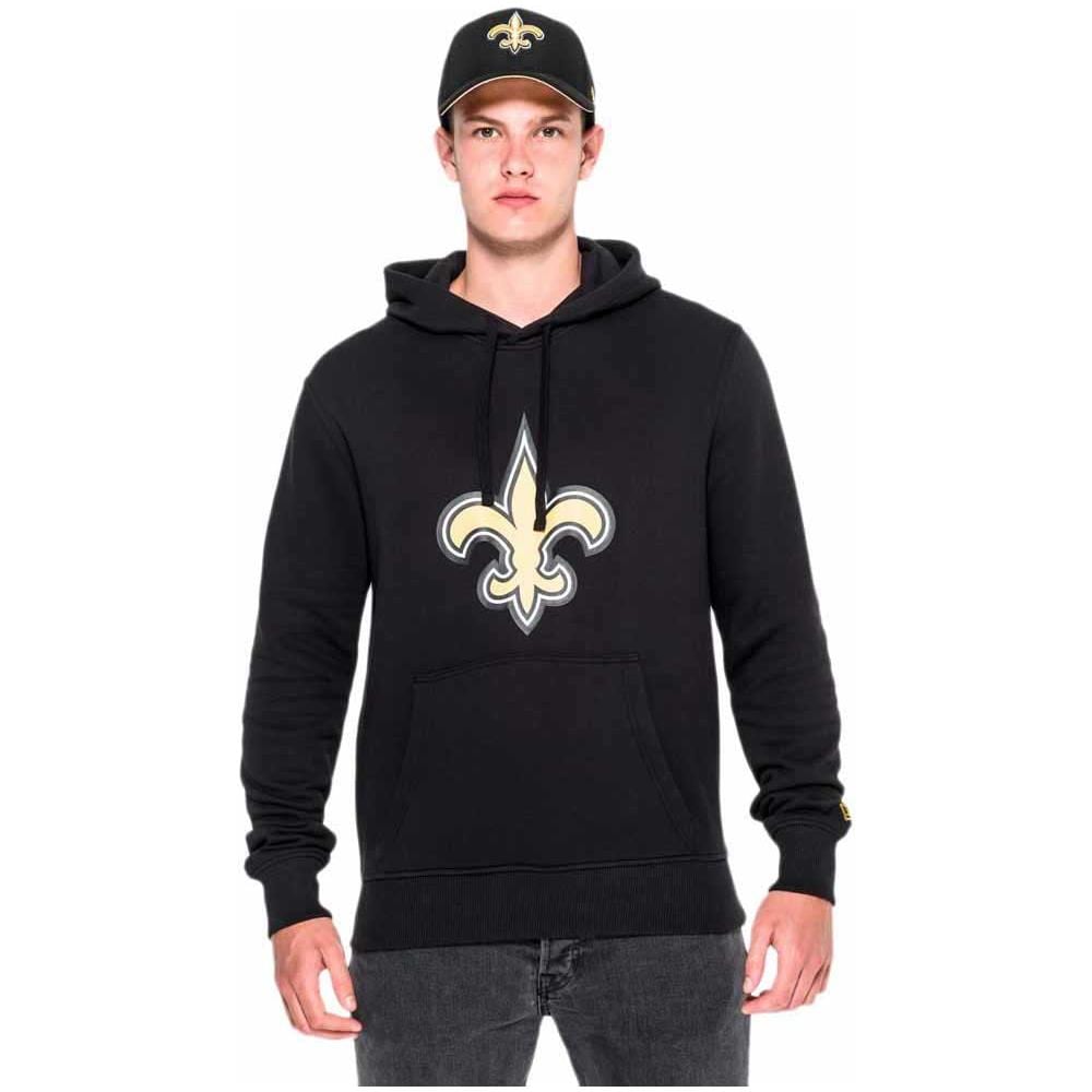 Felpe New Era Nfl Team Logo New Orleans Saints Abbigliamento Uomo M - Foto 1
