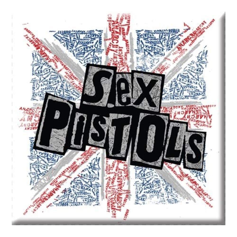 Sex Pistols - Logo & Flag (magnete) - Foto 1
