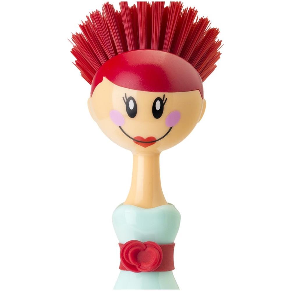 Dollsspazzola Per Piatti, In Plastica, Colore: Blu E Rosa - Foto 2