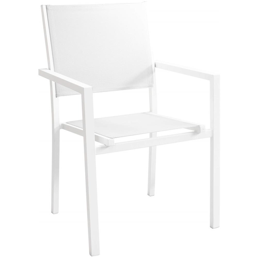 Venus - Poltrona Da Giardino In Alluminio E Textilene Impilabile - Foto 1