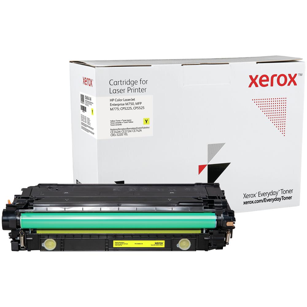 TONER COMPATIBILE -  Giallo per CE342A / CE272A / CE742A Capacità 16000 Pagine - Foto 1