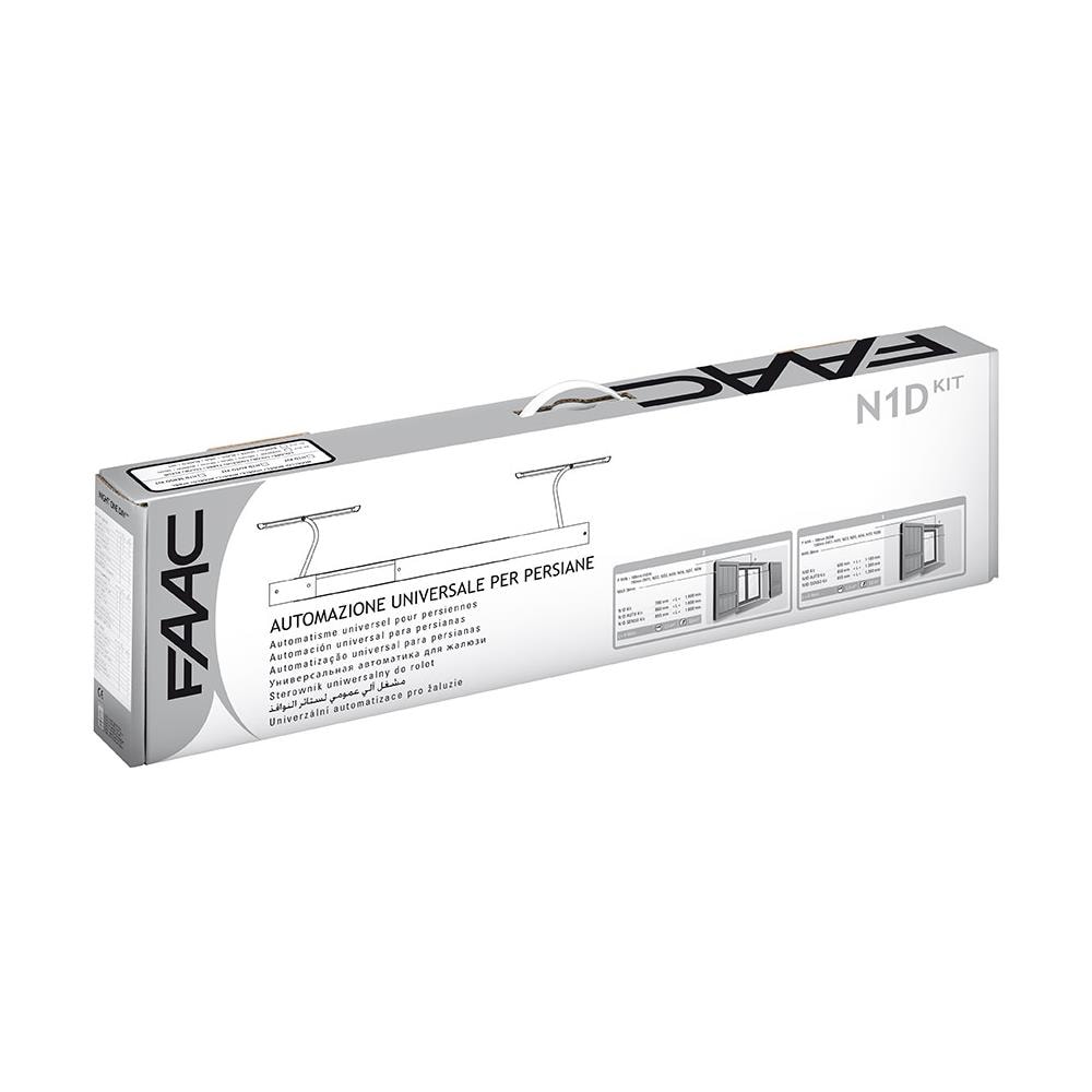 Universale Persiane N1d Auto Kit Bianco 9010 Automatismi 105775 Ex 105745 - Foto 1