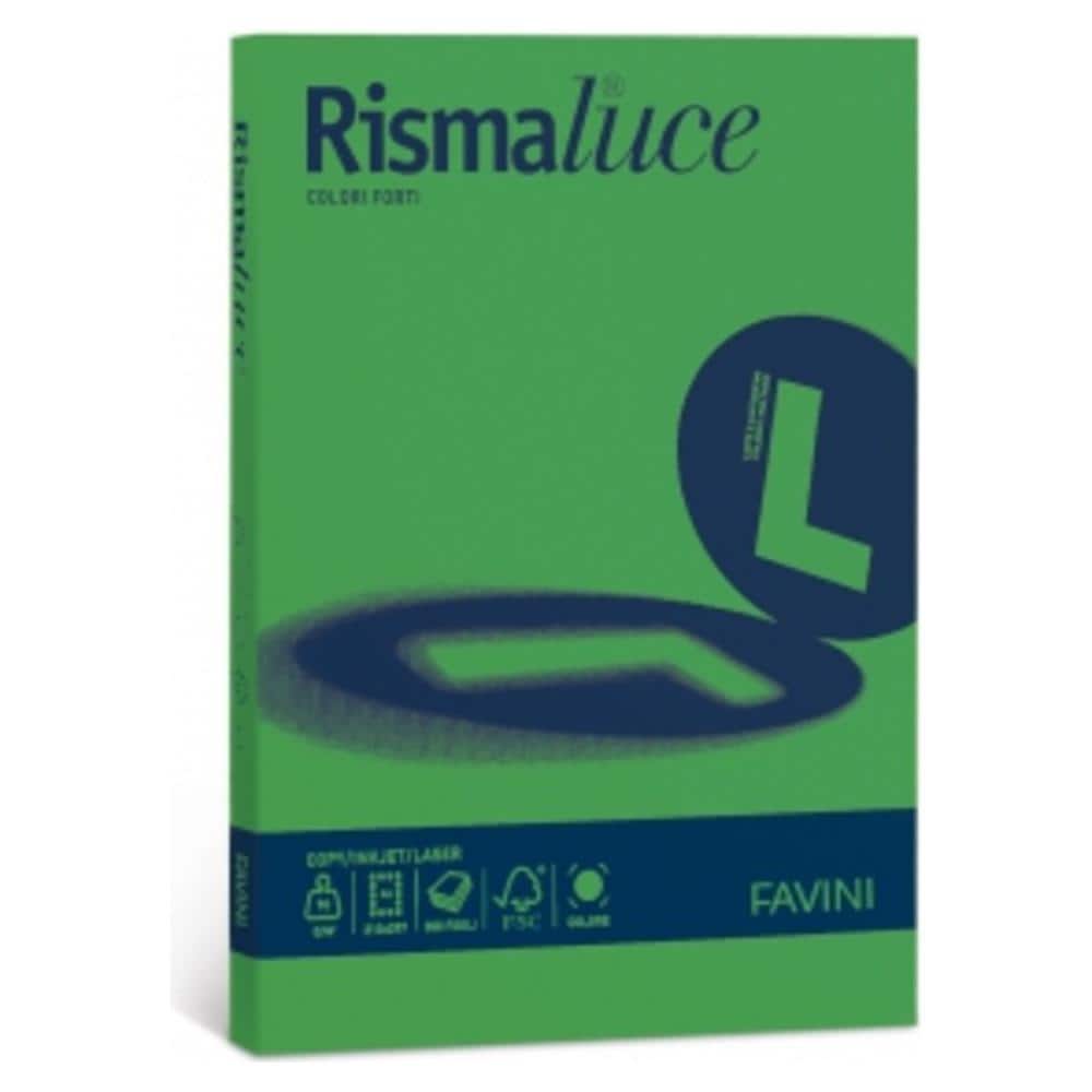Favini Rismaluce Carta Inkjet A3 (297x420 Mm) 300 Fogli Verde - Foto 1