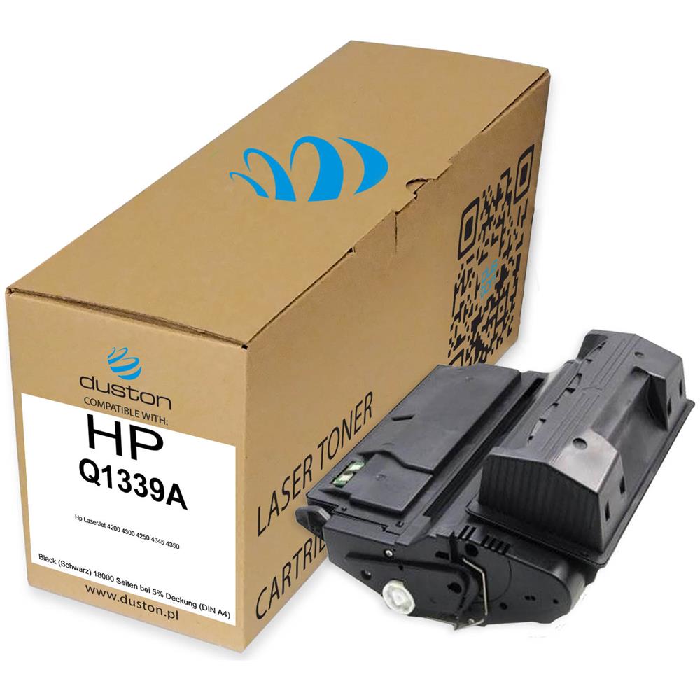 TONER COMPATIBILE - Q1339a, 39a Negro Compatible Con Hp Laserjet 4200 4300 4250 4345 4350 - Foto 2