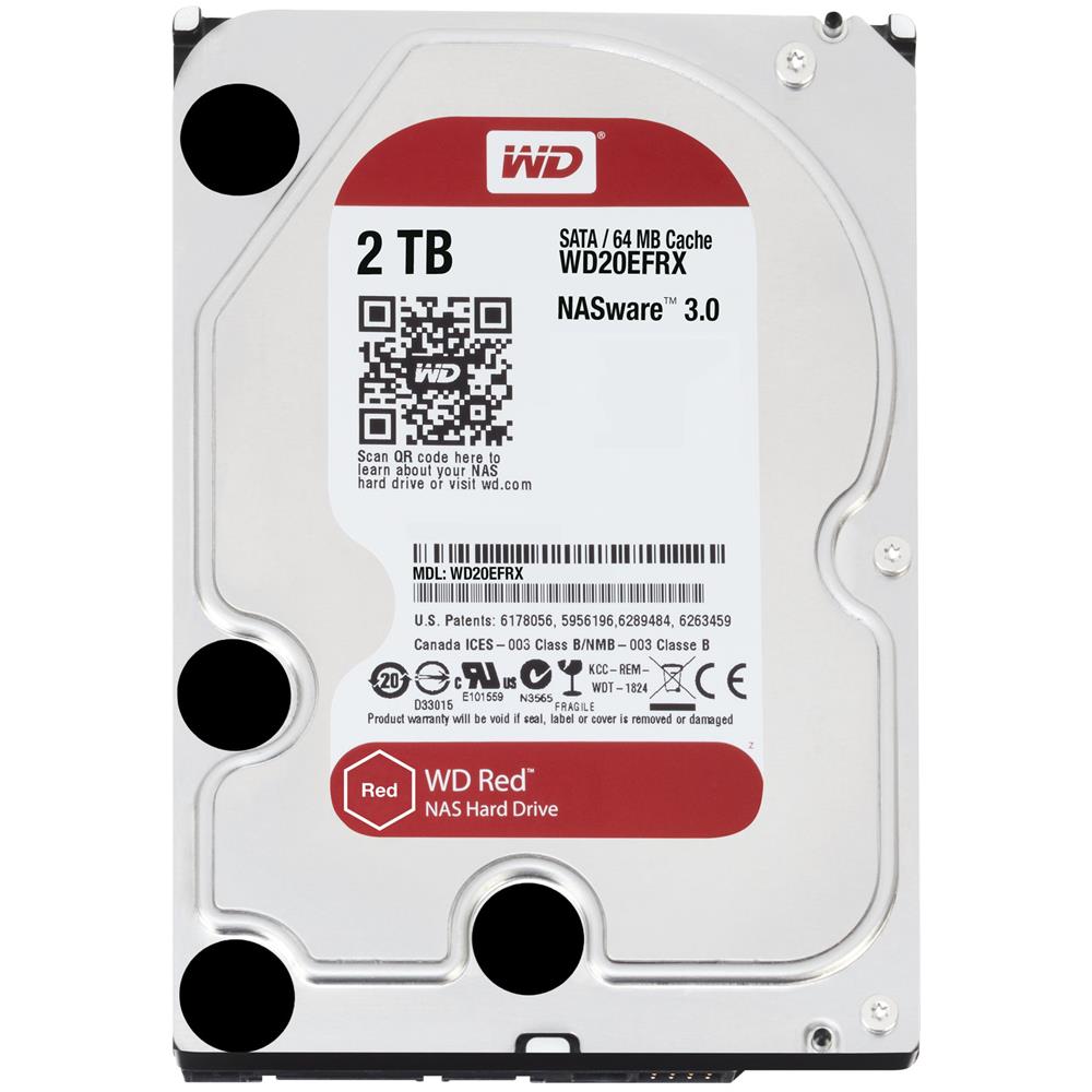 Hard Disk Red 2 TB 3.5" Interfaccia Sata III 6 Gb / s Buffer 64 MB 5400 Rpm - Foto 2