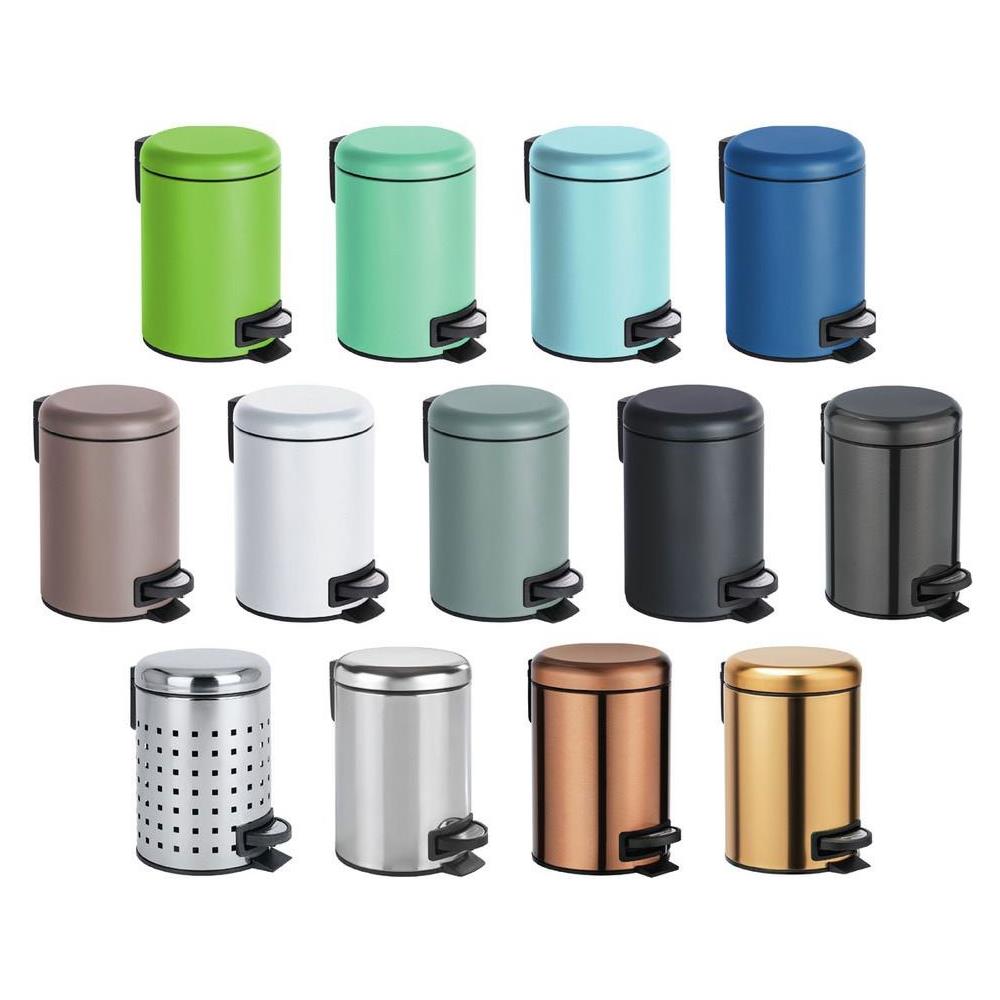 Cestino Bagno Leman, Bidone Della Spazzatura, Forato, 3 L, Wenko - Foto 3