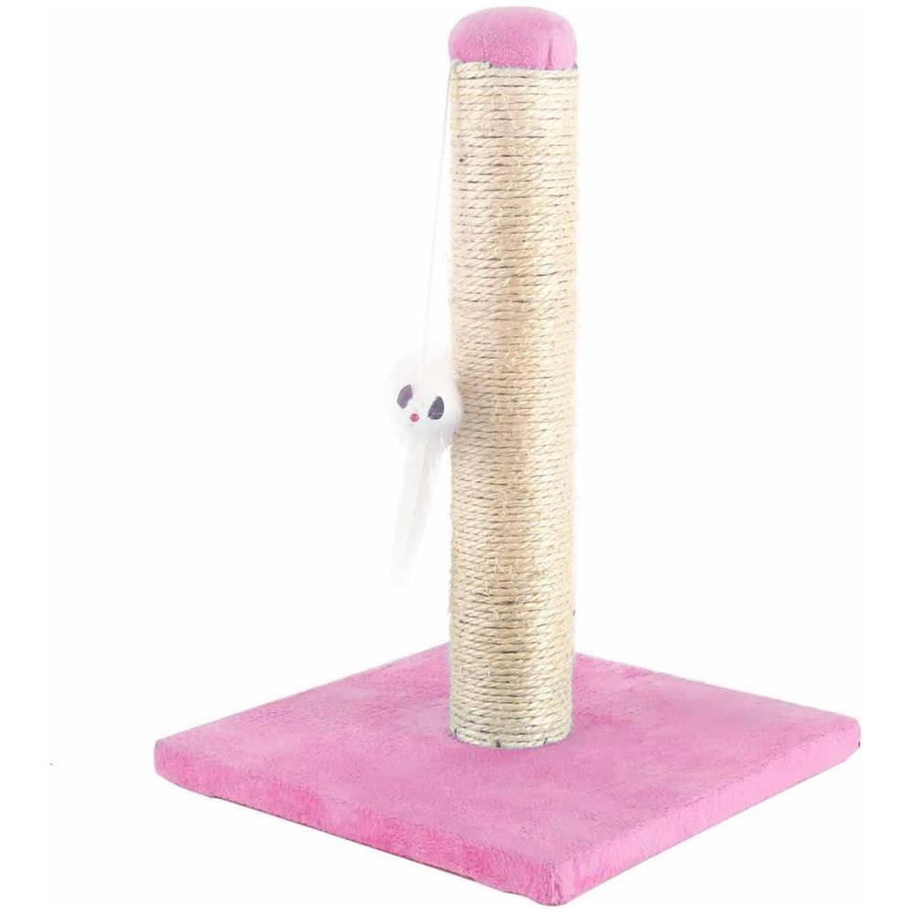 Tiragraffi Per Gatti Albero Rampicante Gattino Per Far Divertire Il Tuo Gatto Fucsia 25 25 35cm - Foto 1