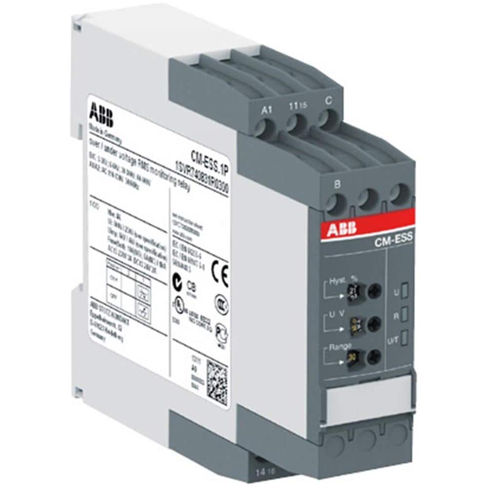 Cm-pvs. 41s Tens. Di Controllo Da 300-500v C.a. 50/60 Hz, Alim=vn Sequenza E Mancanza Fase, Max E Minv Reg., 2 C /o Con Temp. - Vite - Cm /pvs / 41s - Foto 1