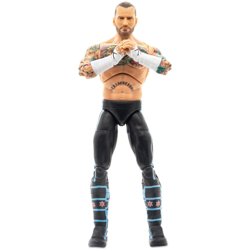 Aew Unmatched Series 4 Cm Punk - Figura Punk Da 6 Pollici Cm Con Accessori - Foto 1