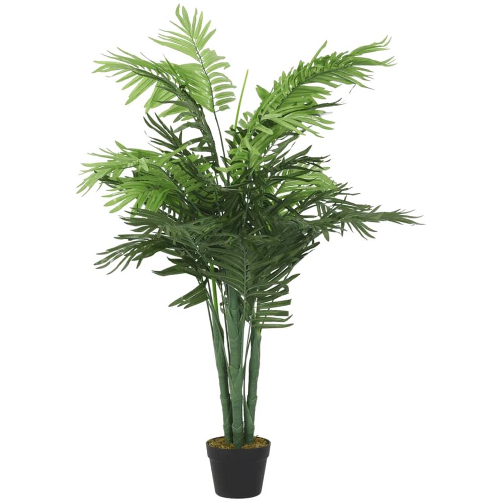 Palma Artificiale 28 Foglie 120 Cm Verde - Foto 1