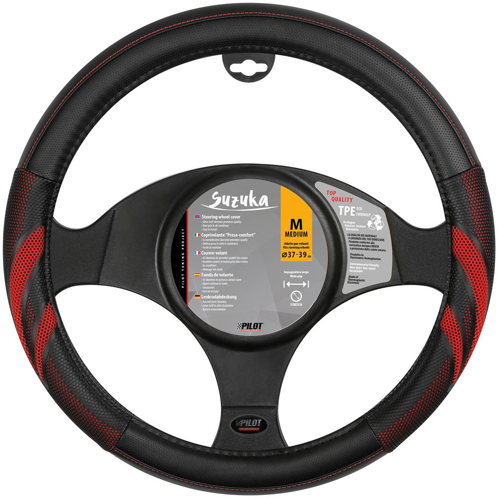Suzuka, Coprivolante In Skeentex - M - ? 37/39 Cm - Rosso - Foto 1
