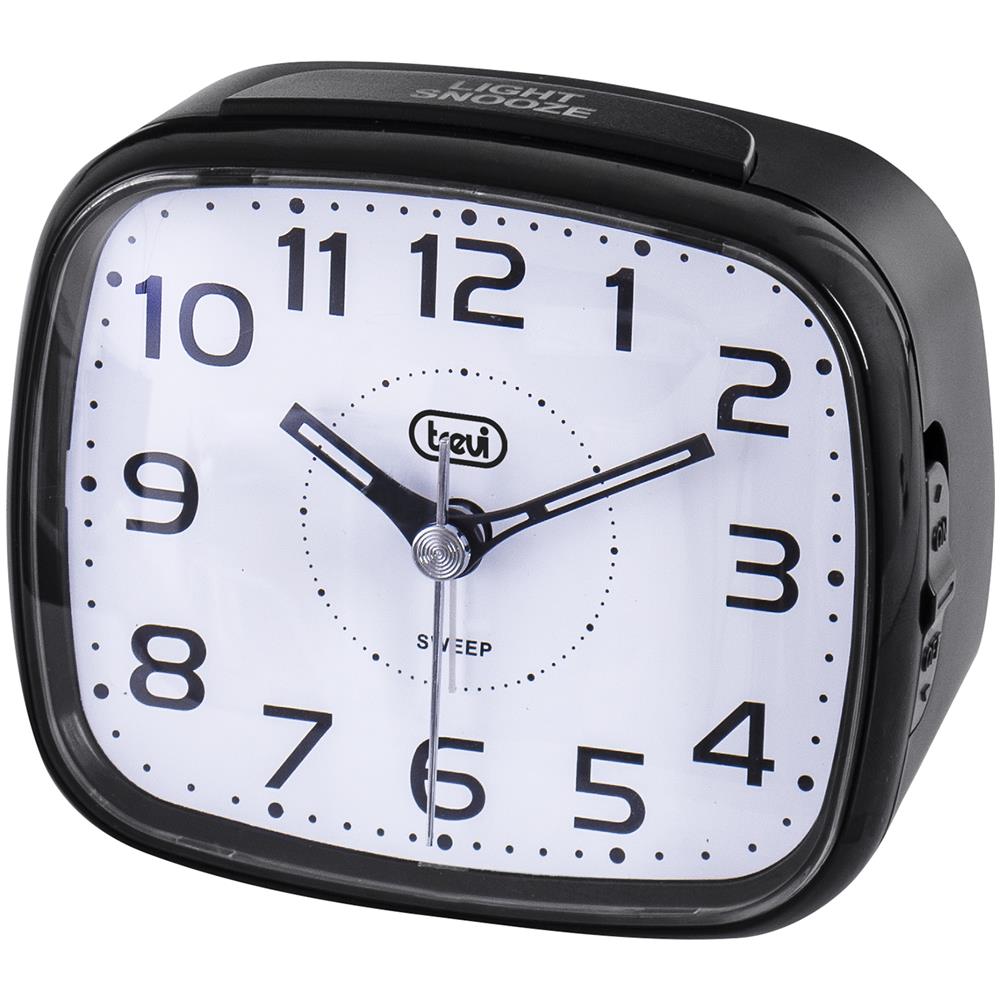 SL 3054 - orologio /sveglia al quarzo con tasto snooze /light, suoneria elettronica, movimento silenzioso sweep - Foto 1