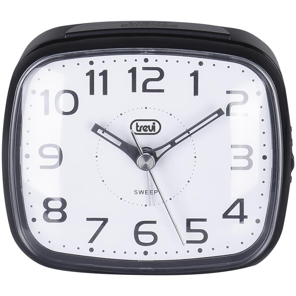 SL 3054 - orologio /sveglia al quarzo con tasto snooze /light, suoneria elettronica, movimento silenzioso sweep - Foto 4