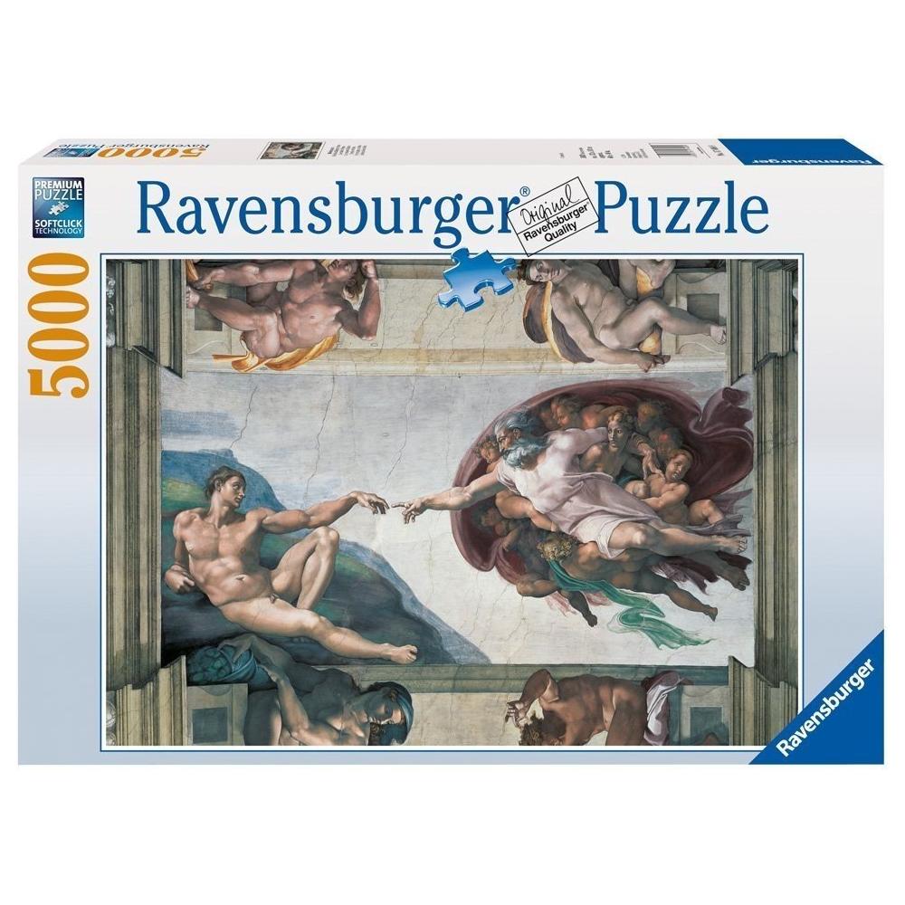 Puzzle La Creazione di Adamo 5000 pz 153 x 101 cm 17408 - Foto 2