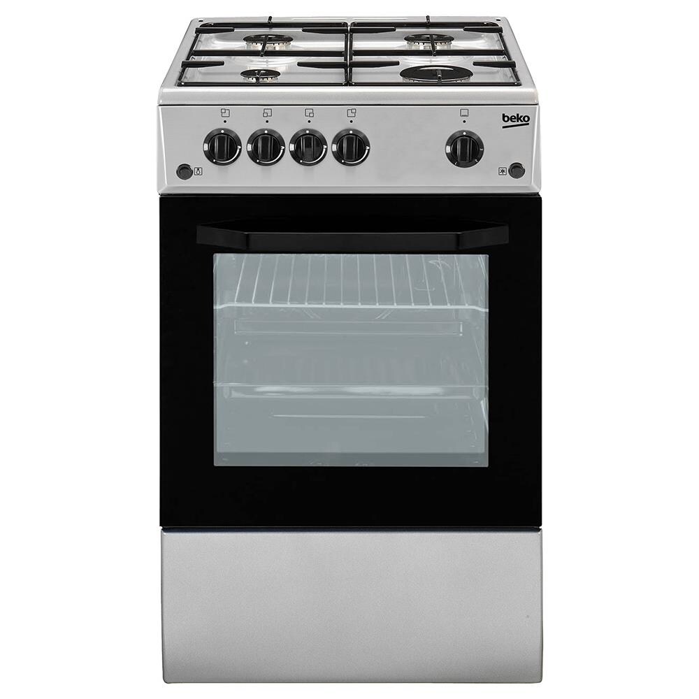 BEKO - Cucina Elettrica CSS42014FS 4 Fuochi a Gas Forno Elettrico Classe B  Dimensioni 50 x 50 cm Colore Inox - ePRICE