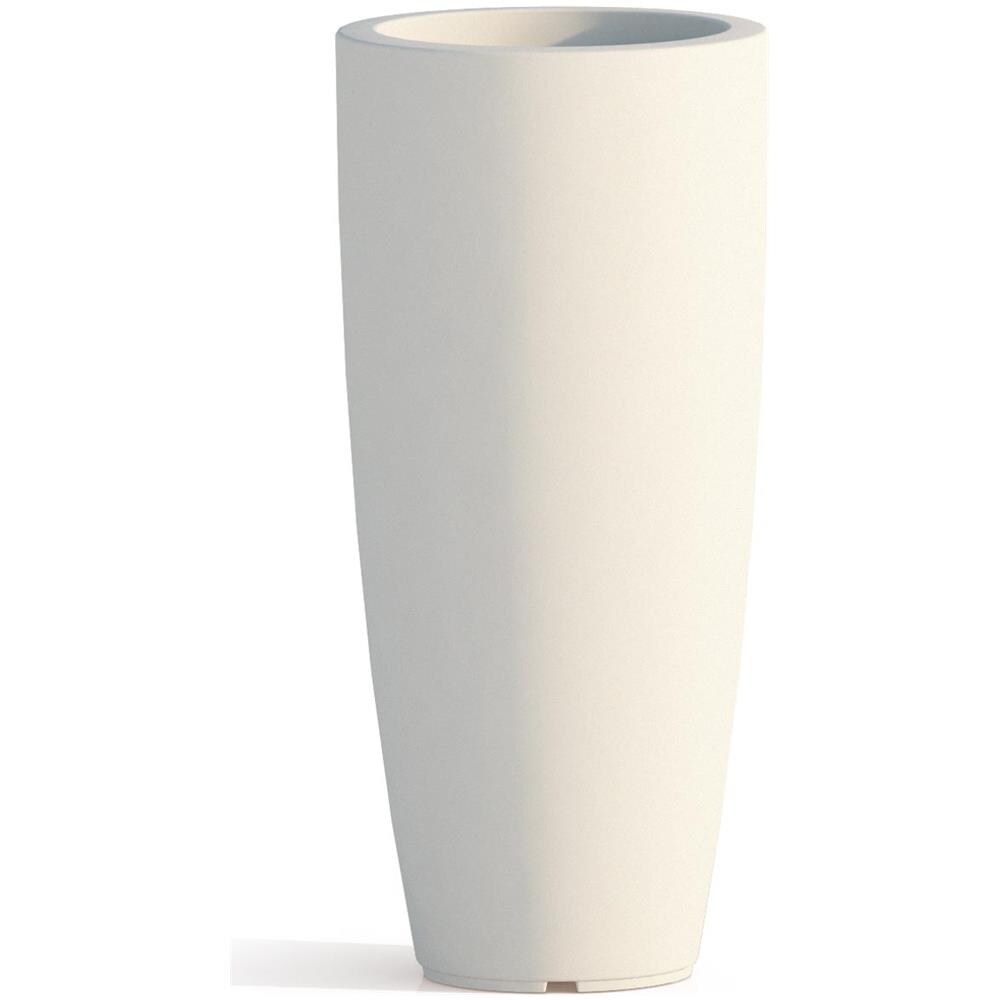 Vaso Agave In Resina Tondo Ghiaccio H70 Ø 33Cm - Foto 8