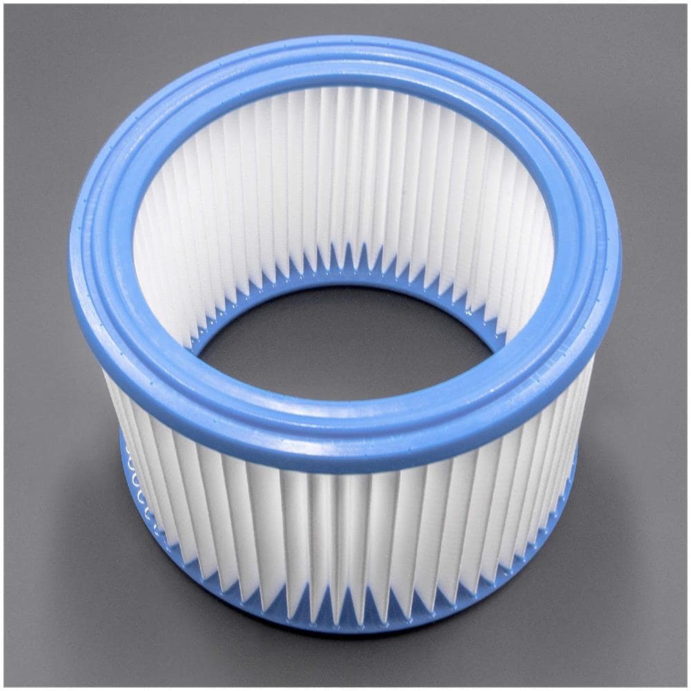 Filtro A Pieghe Rotondo Per Aspirapolvere, Robot Aspirapolvere, Aspirapolvere Multiuso Nilfisk / Alto / Wap Aero 20, 21, 25, 26, 31 - Foto 2