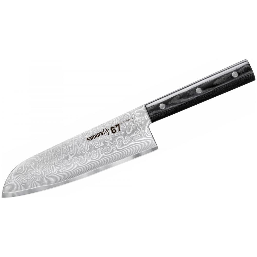 Damasco 67 Acciaio Giapponese Professionale Santoku 7,0 Pollici, 67 Strati - Foto 1