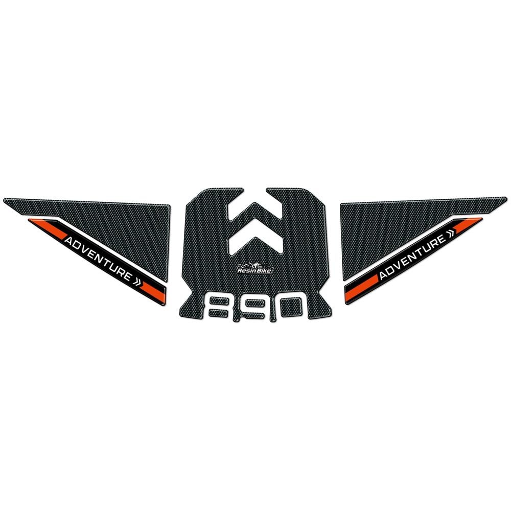 Paraserbatoio Adesivo 3d Compatibile Con 890 Adventure-r 2021 - Foto 1