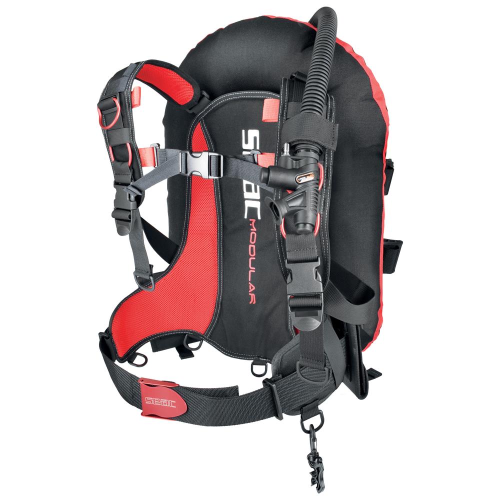 Seac Modular Rev Taglia Unica Nero / rosso - Foto 1