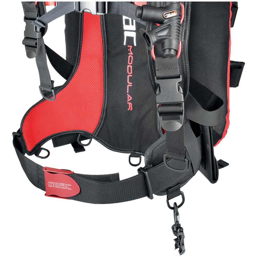 Seac Modular Rev Taglia Unica Nero / rosso - Foto 2