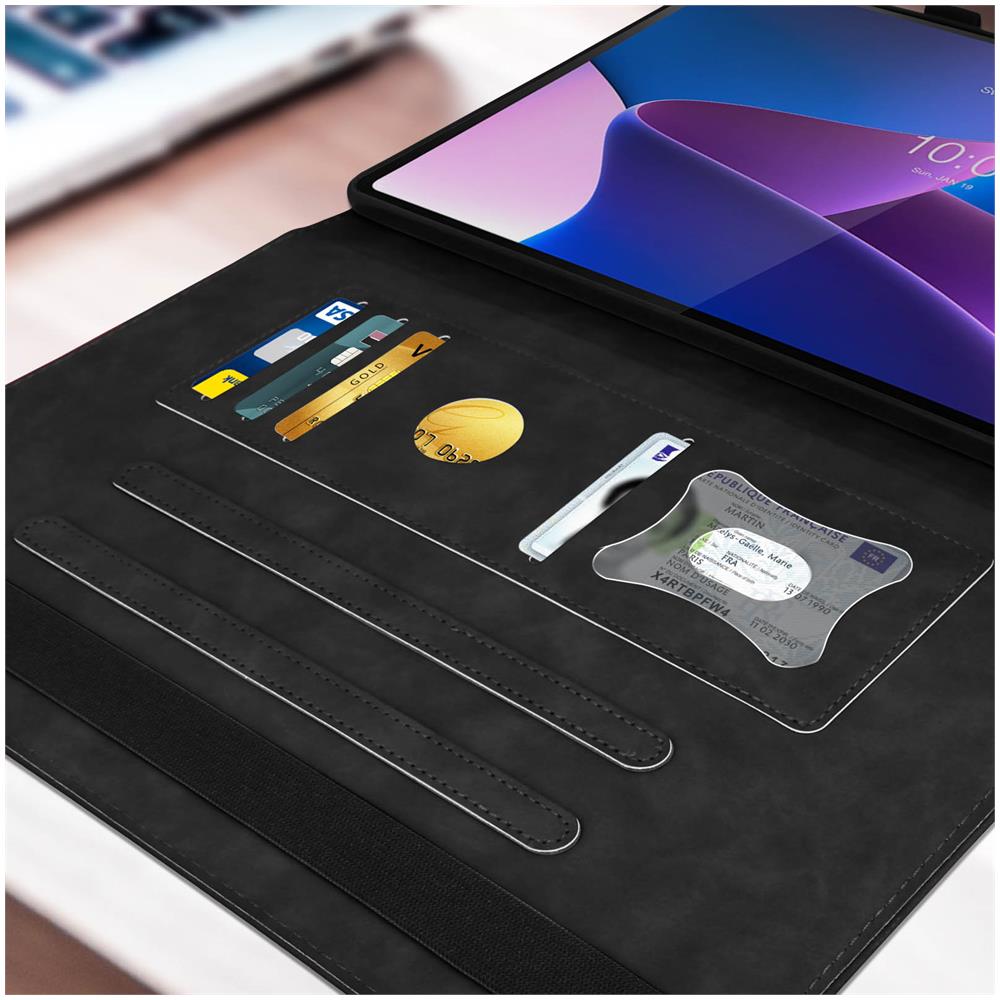 Custodia Lenovo Tab P12 Pro Portadocumenti Funzione Supporto - Foto 2
