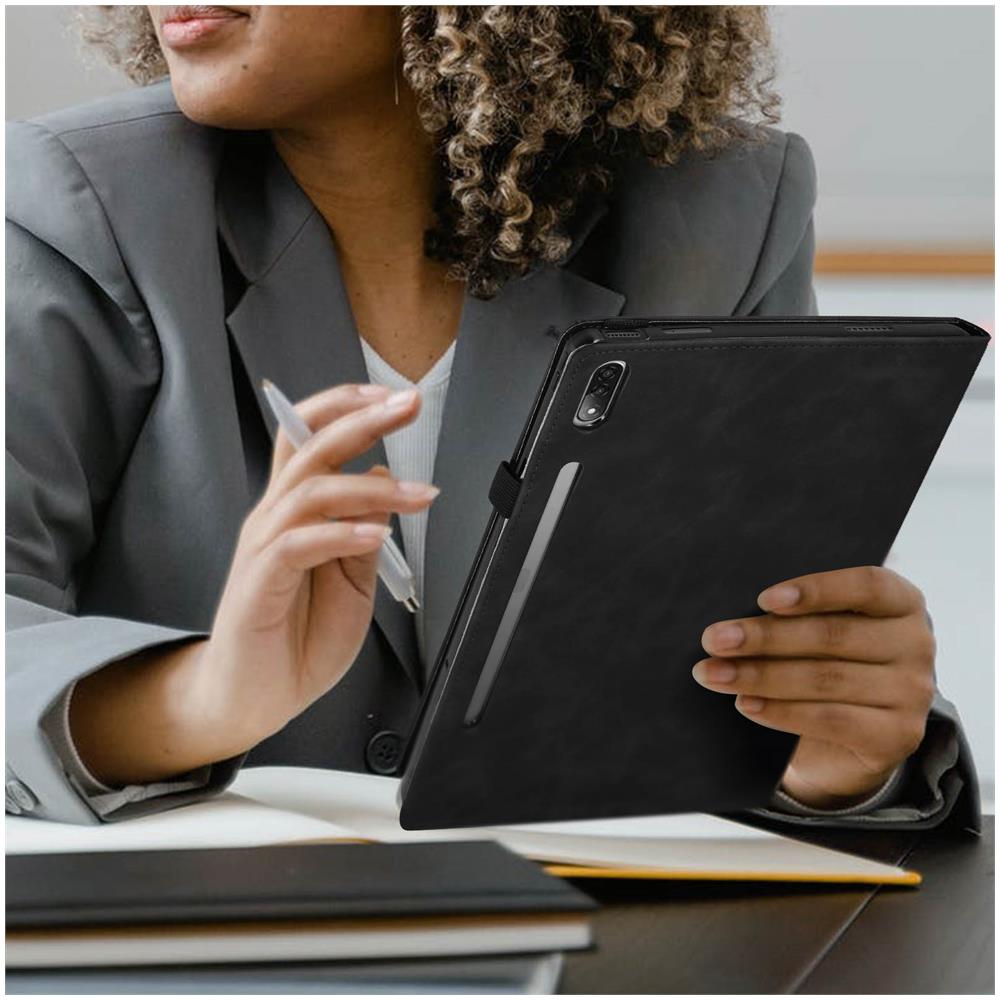 Custodia Lenovo Tab P12 Pro Portadocumenti Funzione Supporto - Foto 5