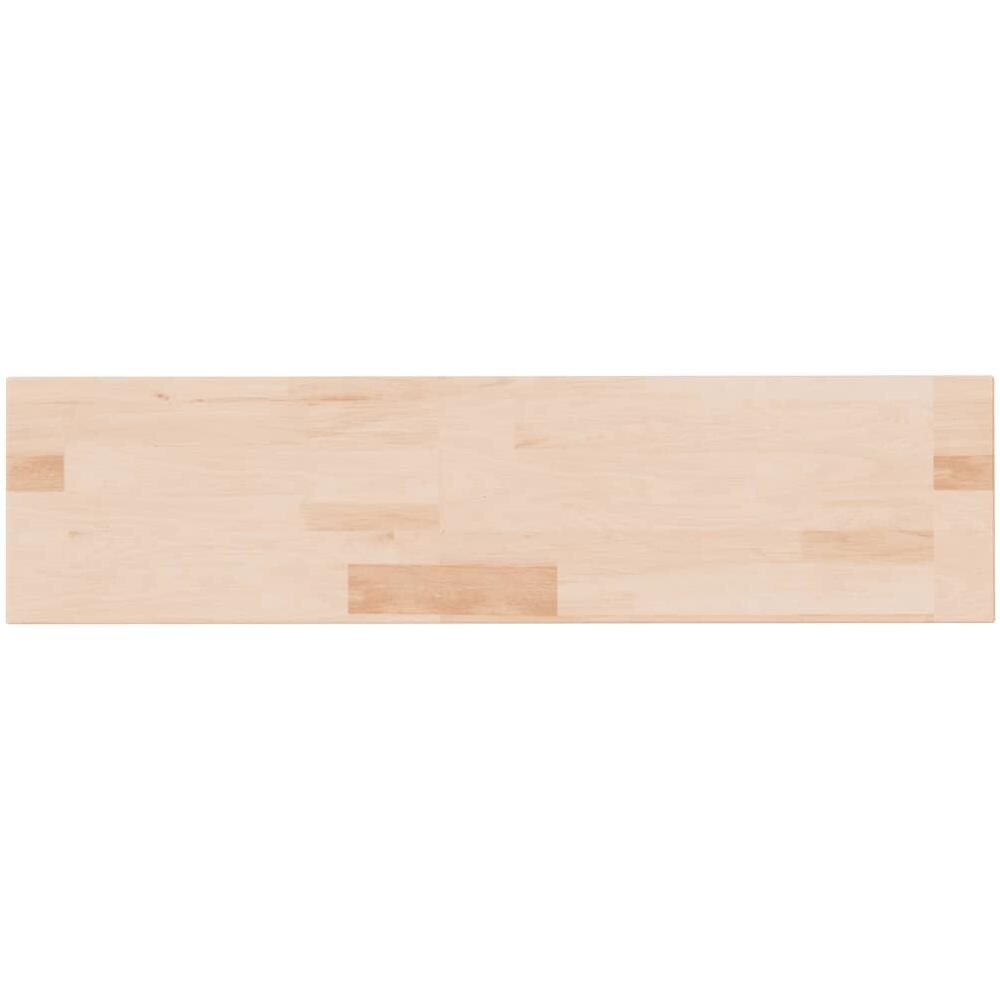 Ripiano 80x20x2,5 Cm Legno Massello Di Rovere Non Trattato - Foto 2