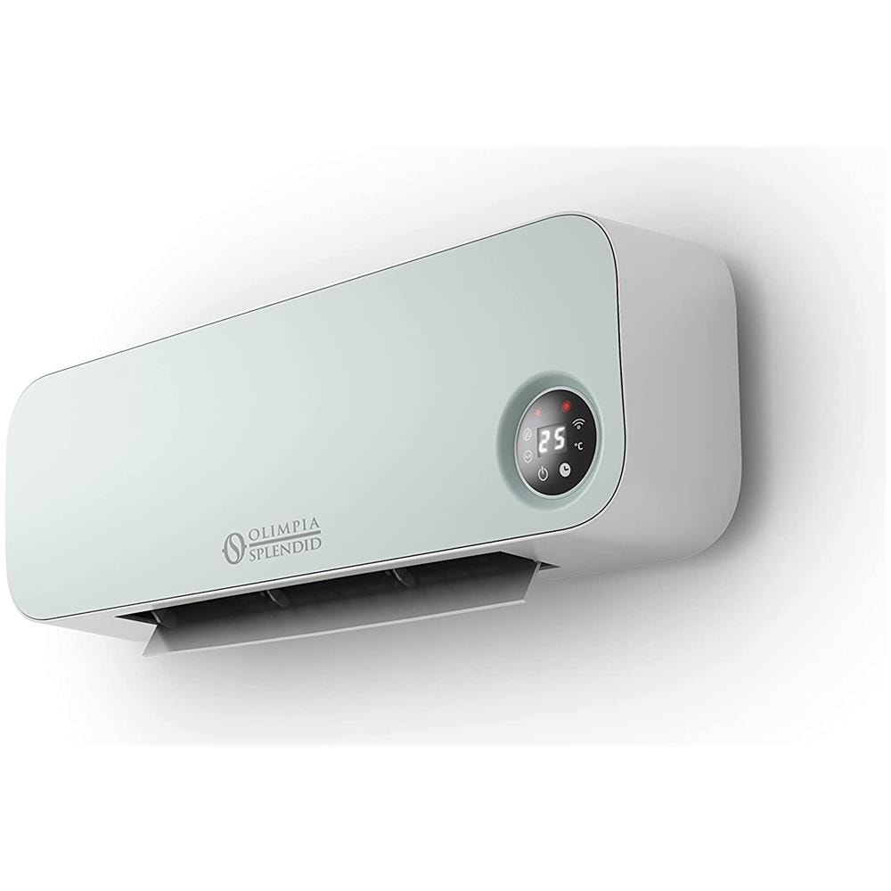 Termoventilatore Ceramico da Parete Caldo Sky Potenza 2000 Watt Wi-Fi e Voice Control Colore Verde - Foto 1