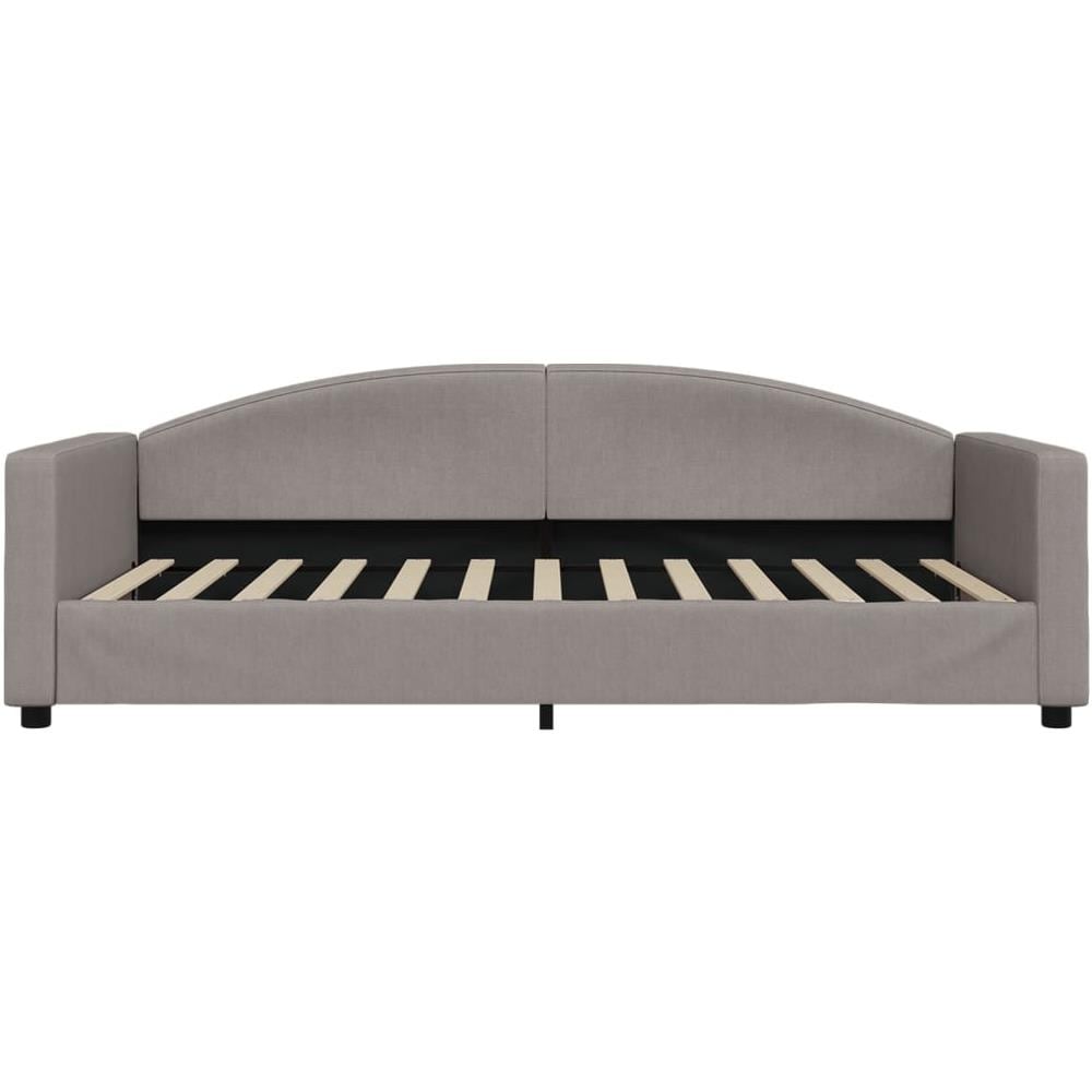 Letto Da Giorno Tortora 100x200 Cm In Tessuto - Foto 2