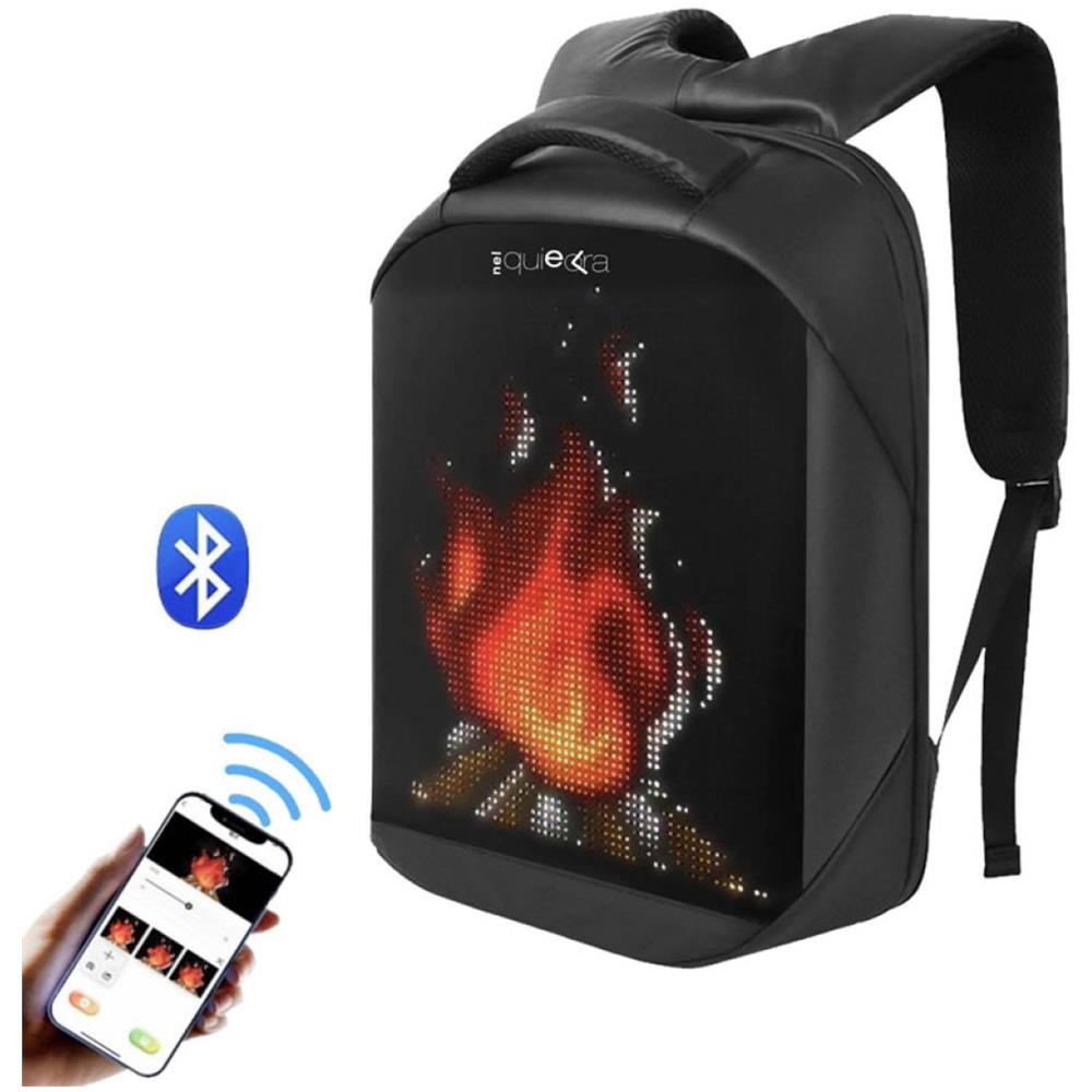 Zaino con Schermo Led 14? Bluetooth Nel Qui e Ora - Foto 1