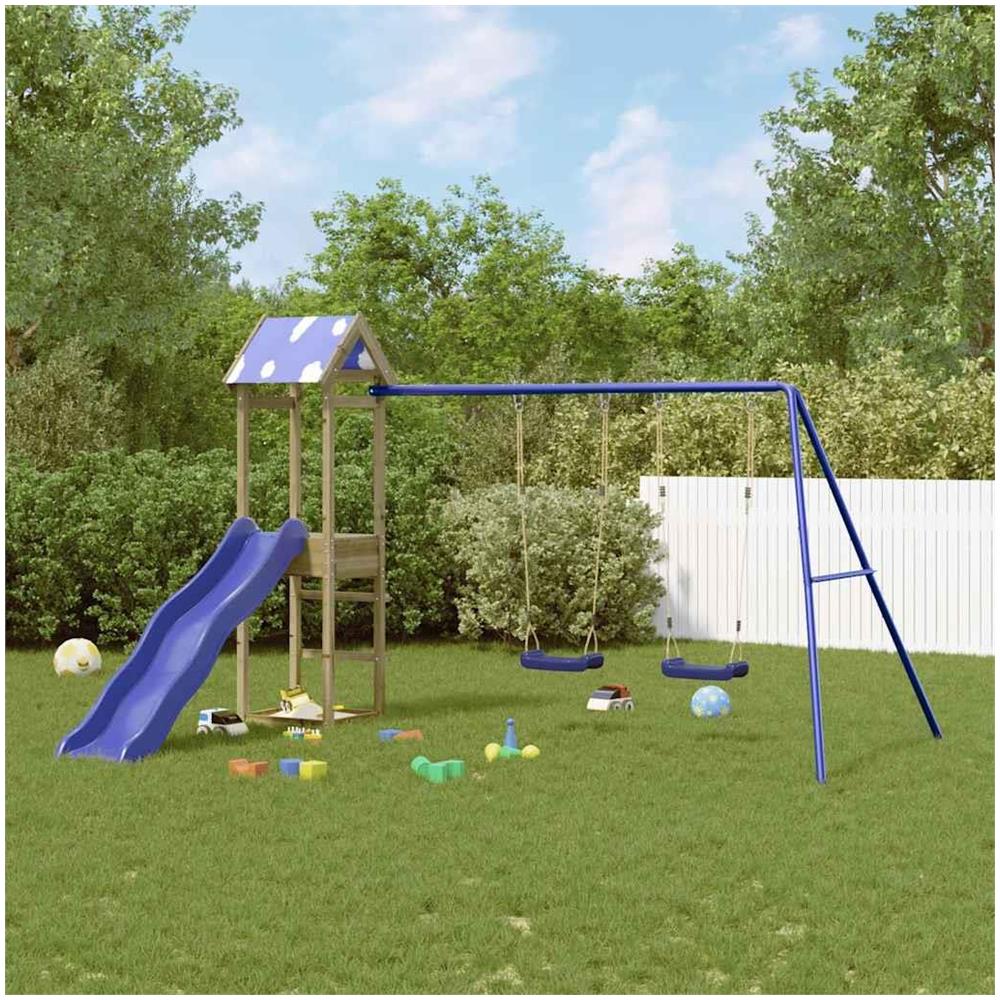 Set da Gioco da Esterno in Legno di Pino Impregnato - Foto 2