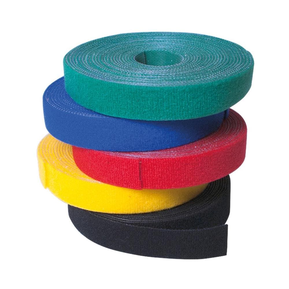 ISWT-ROLL-2010BK - Rotolo di Velcro Fermacavi Lunghezza 10m Larghezza 20mm Nero - Foto 2