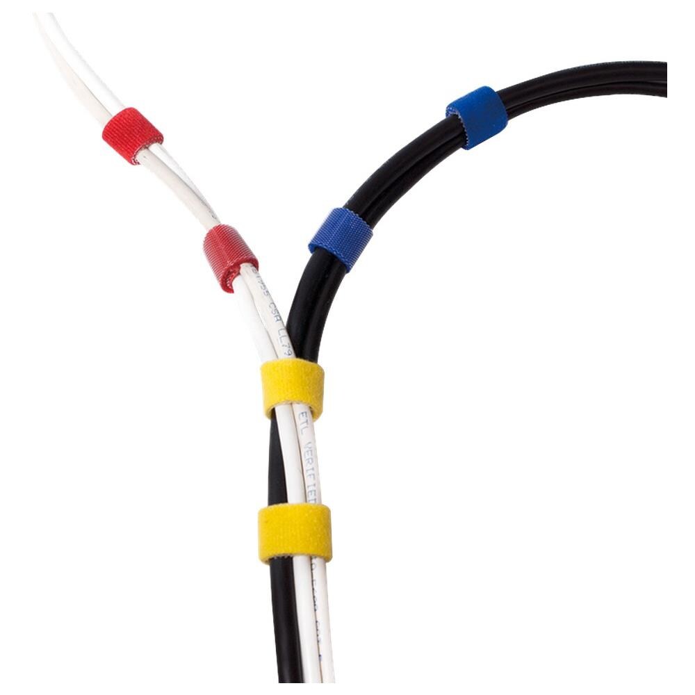 ISWT-ROLL-2010BK - Rotolo di Velcro Fermacavi Lunghezza 10m Larghezza 20mm Nero - Foto 7